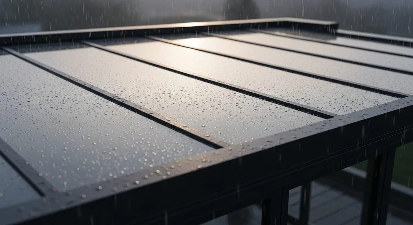 Glass Roof System 3D